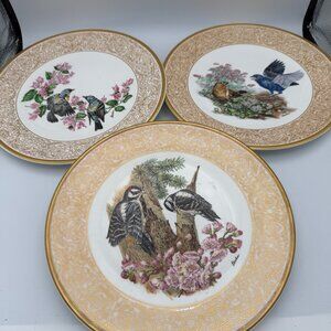 Set 3 - Boehm Woodland Birds Lenox